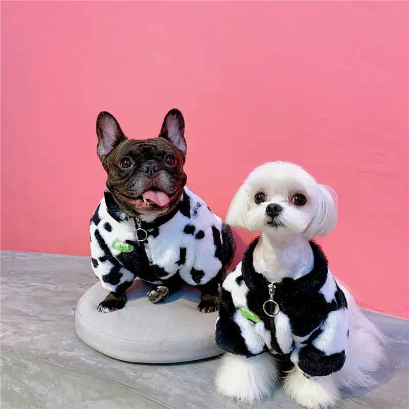 Faux Fur Dog Jacket