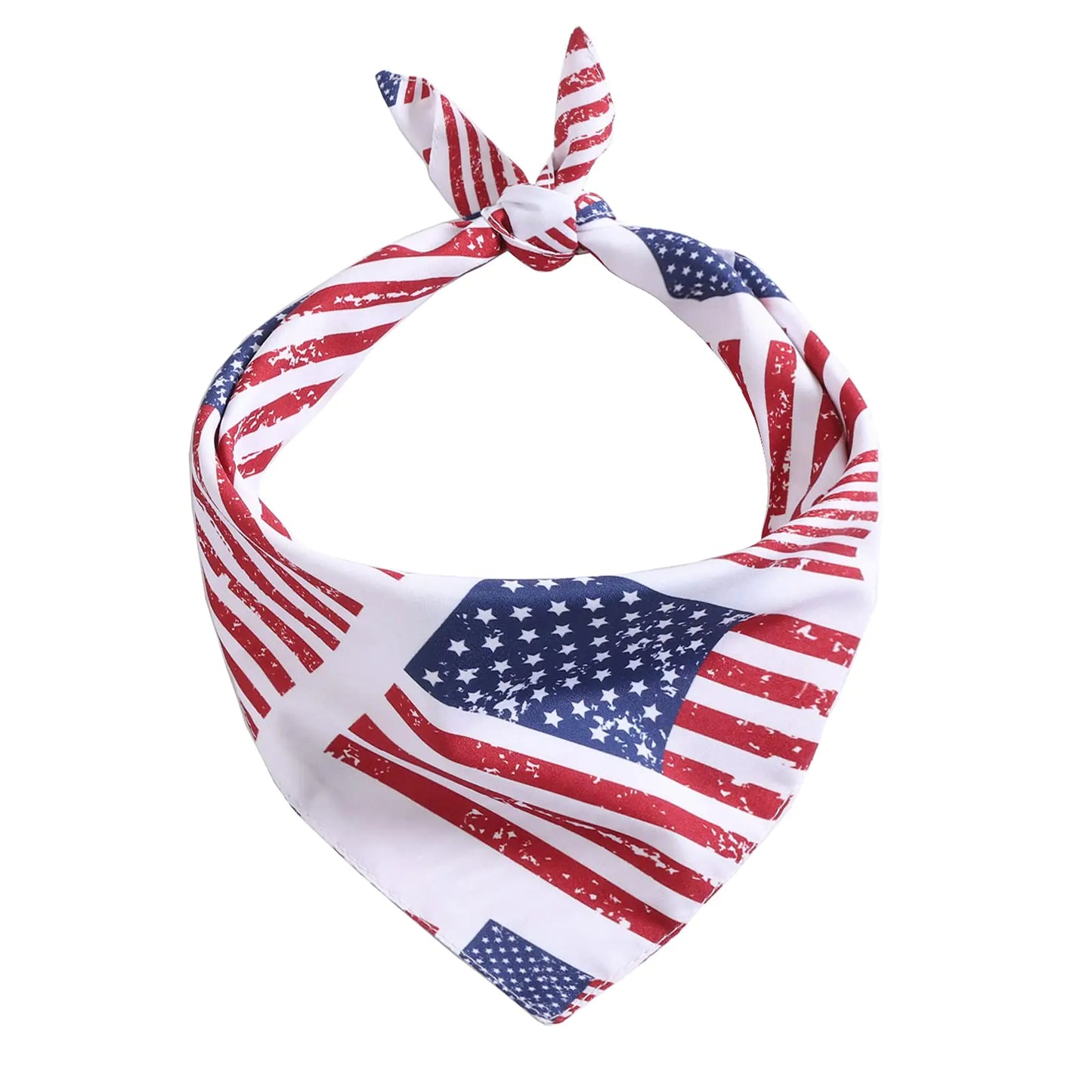 USA Flag Dog Bandana