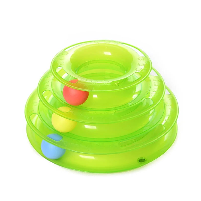 WhirlPlay Cat Toy Tower