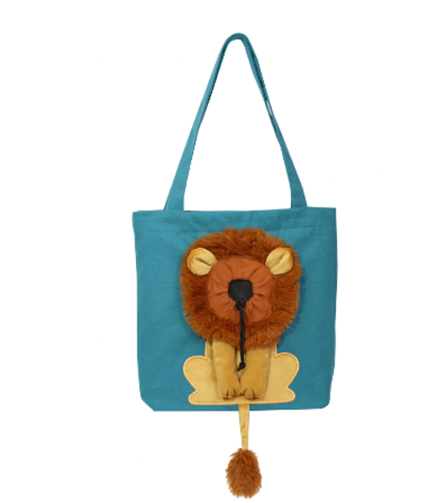 Lion Design Canvas Pet Bag