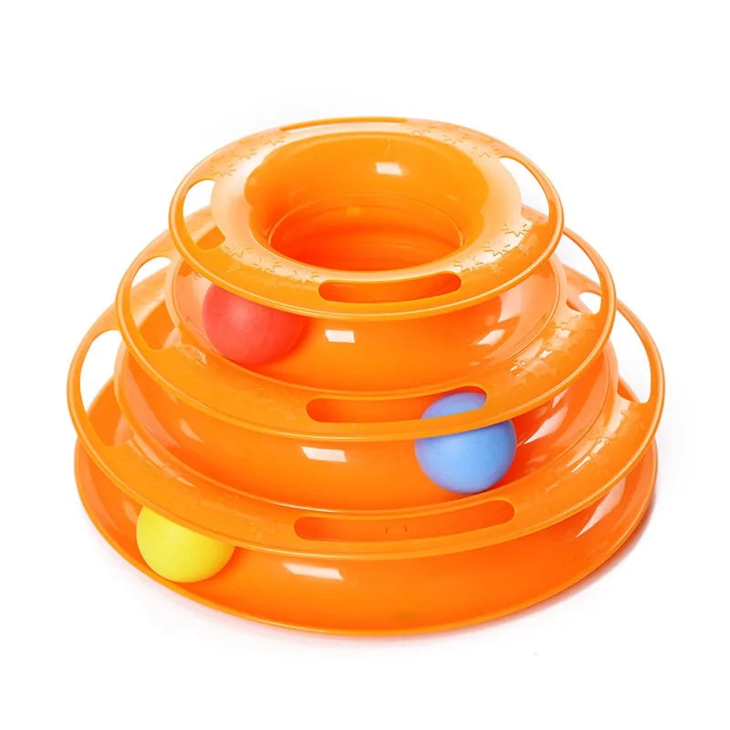 WhirlPlay Cat Toy Tower
