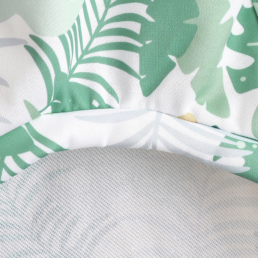 Green Leaf Dog Hoodie