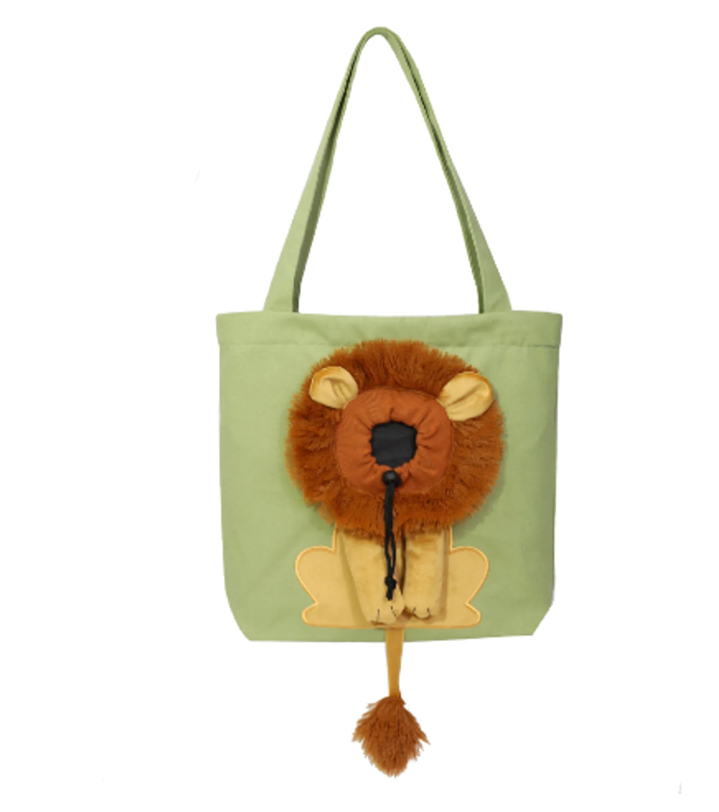 Lion Design Canvas Pet Bag