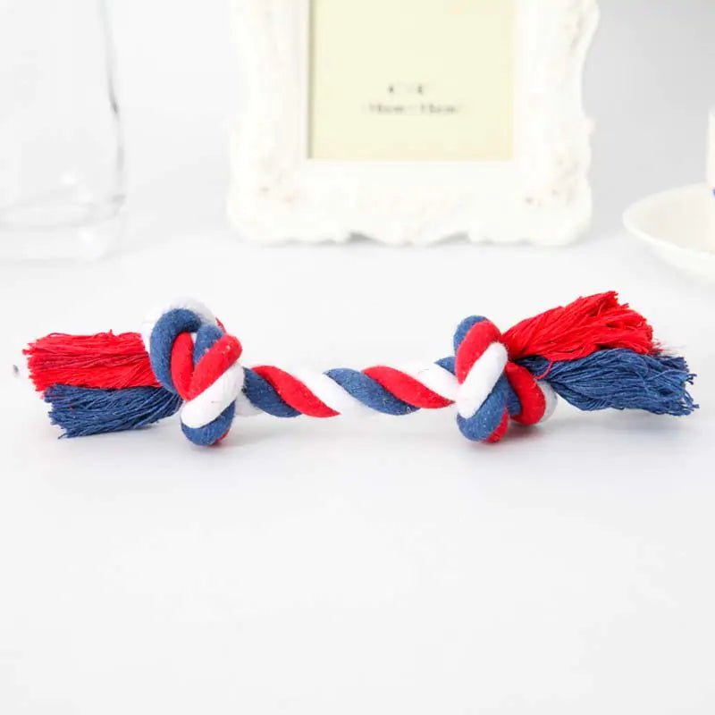 Double Rope Knot Pet Toy