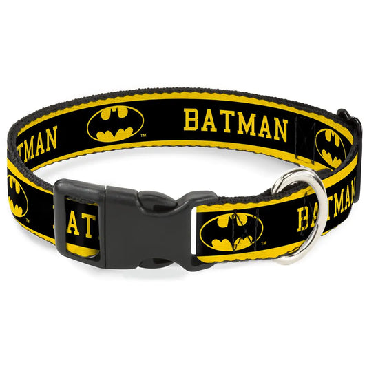 Batman Black Dog Collar
