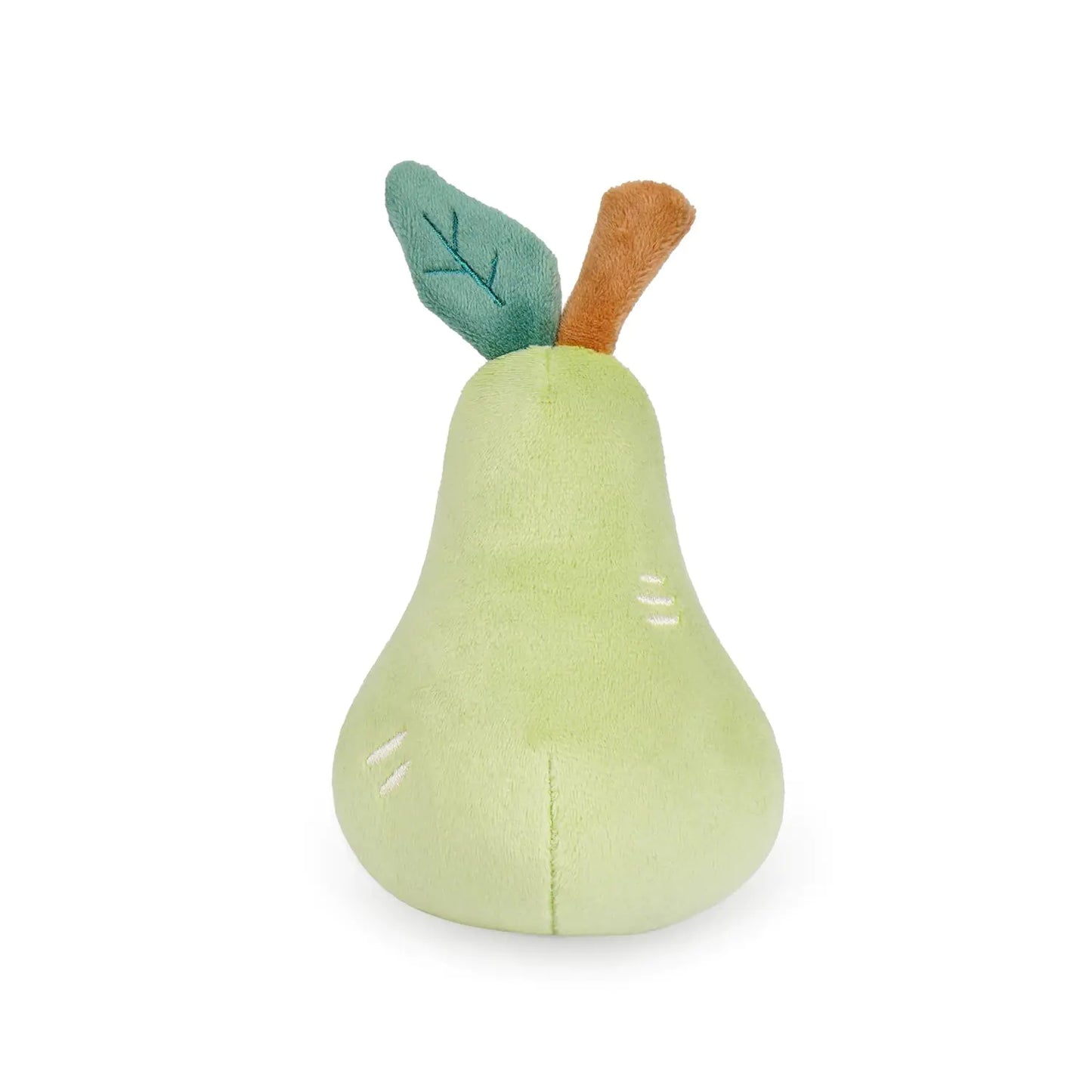 Pear Squeaky Plush Dog Toy