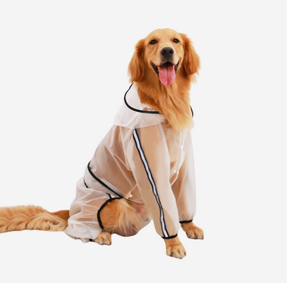 Waterproof Raincoat for Large Dogs
