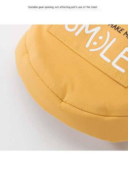 You Make me Smile Dog Coat