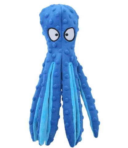 Plush Octopus Dog Toy