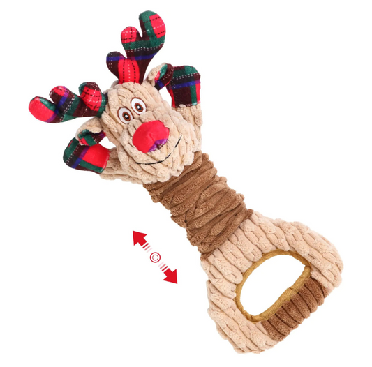 Christmas Dog Fetch Squeaky Toy