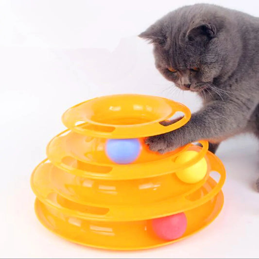 WhirlPlay Cat Toy Tower