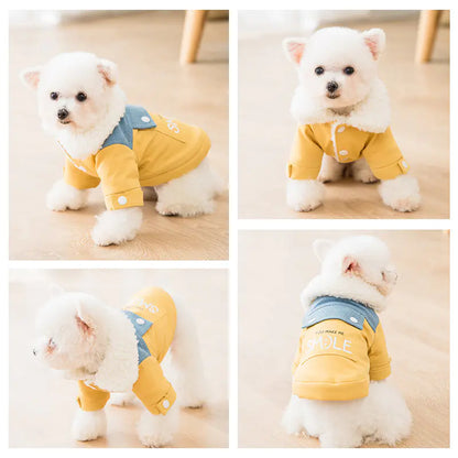 You Make me Smile Dog Coat
