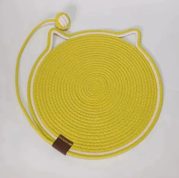 Braided Cotton Cat Mat