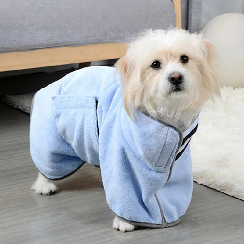 Microfiber Dog Bathrobe