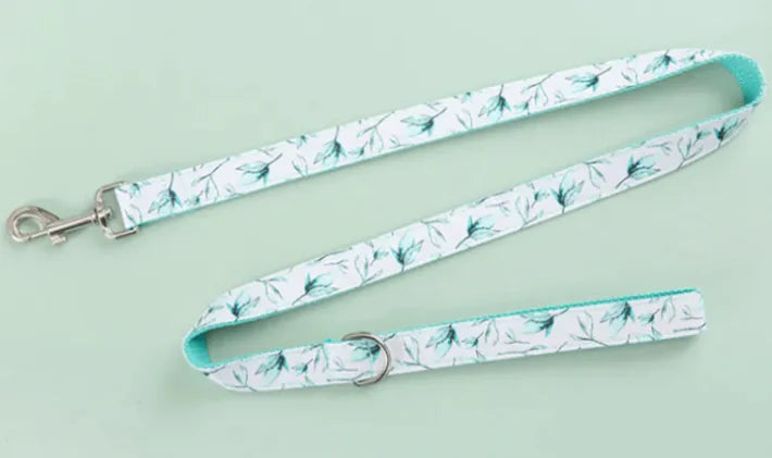 Floral Pet Leash Set