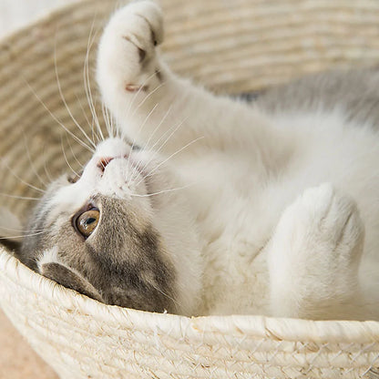 Straw Pet Bed