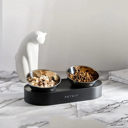 PetKit Stainless Steel Double Feeder Bowls