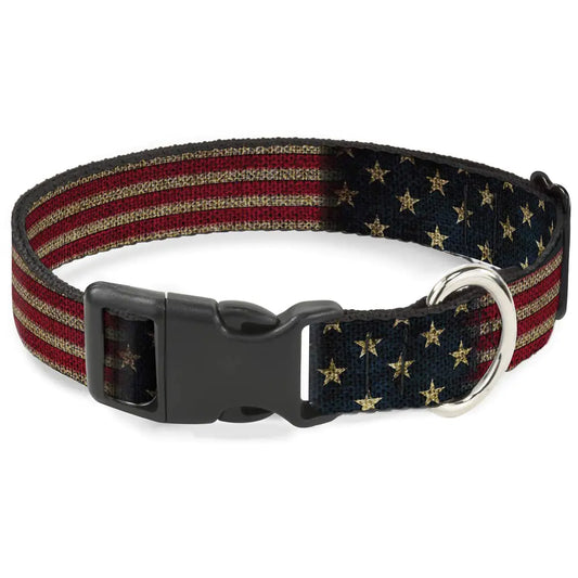 American Flag Vintage Collar