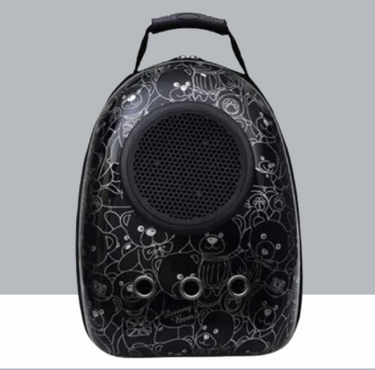 Transparent Bear Capsule Backpack