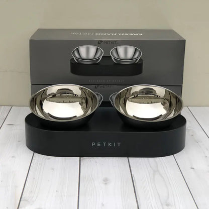 PetKit Stainless Steel Double Feeder Bowls