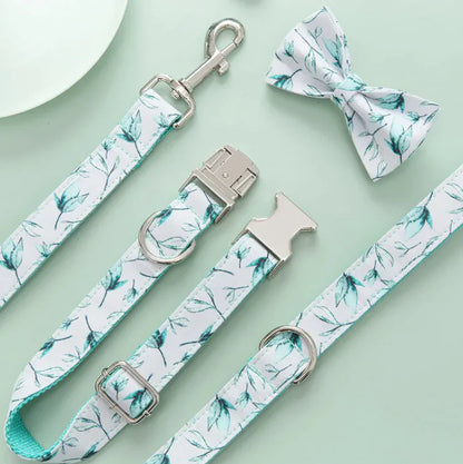 Floral Pet Leash Set