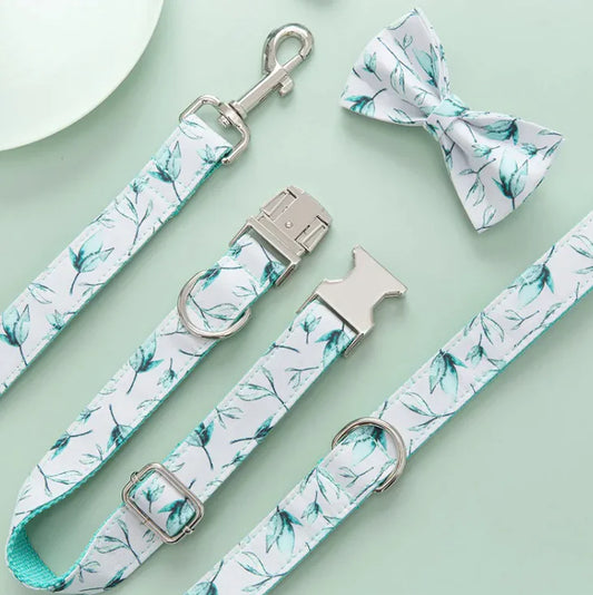 Floral Pet Leash Set