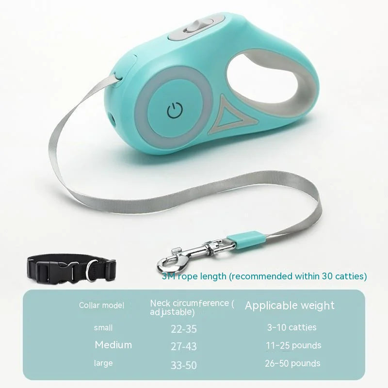 Dog Leash with LED Light