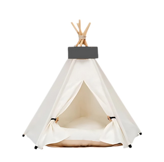 Cozy Wooden Pet Tent