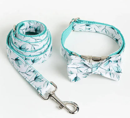Floral Pet Leash Set